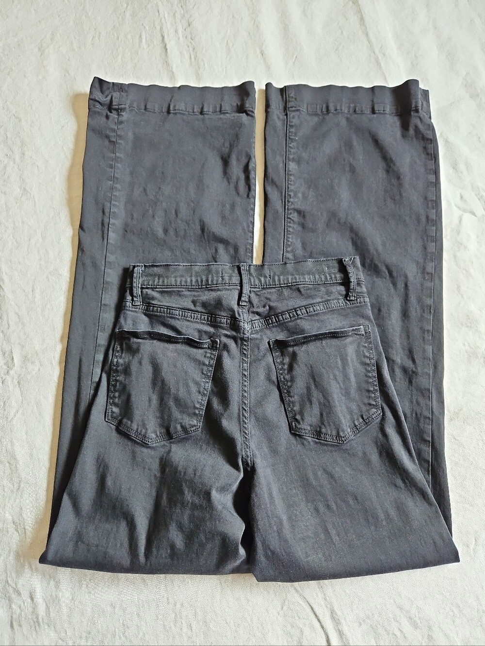 Joe's The Mia High-Rise Faded Black Wide-Leg Jeans Size 26 Long - Picture 12 of 14